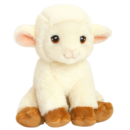 Keel Toys Keeleco Sheep Soft Plush Toy – 19 cm