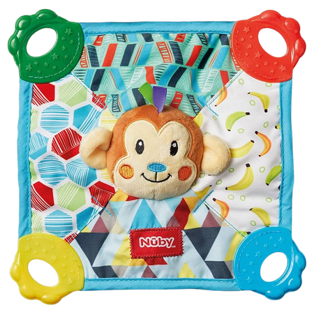 Nuby 0+M Baby Comfort Teething Blanket