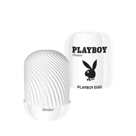 Playboy Pleasure 70th Anniversary Egg Stroker – White