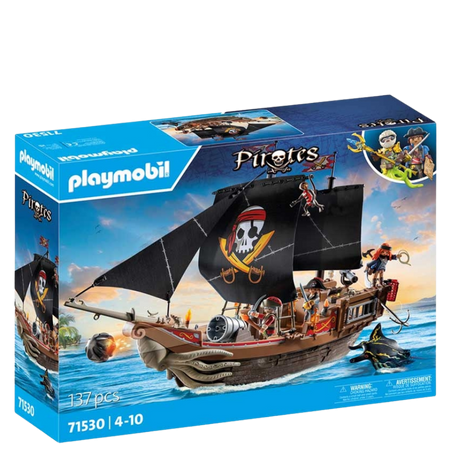 Playmobil Large Pirates Ship with Crew Playset