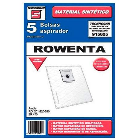 Tecnhogar Rowenta Vacuum cleaner bags - 5 pcs