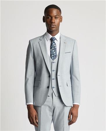 Remus Uomo Matteo Jacket - Light Blue/Grey - 44R
