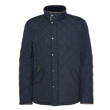 Barbour Powell Quilted Jacket - Navy - L