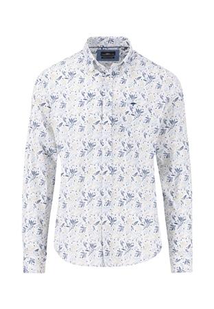 Fynch Hatton Premium Digital Print Shirt - Multi - L