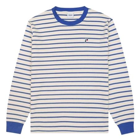 Parlez Shore LS Crew Sweat Shirt - Azure Blue - M