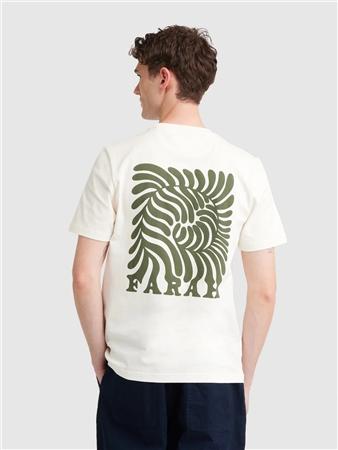 Farah Amesbury Graphic T-shirt - Beige - S