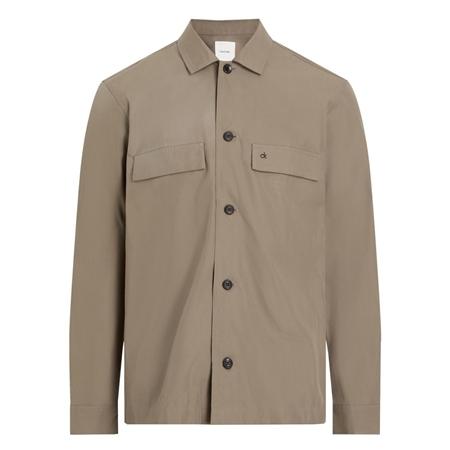 Calvin Klein Cotton Blend Overshit - Grey - S