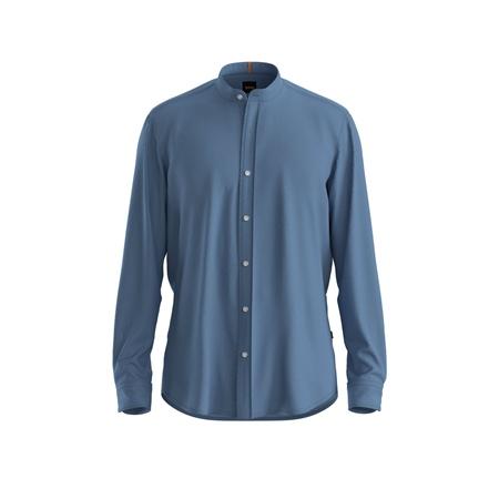 Boss Race 1 Oxford Cotton Shirt - Blue - L