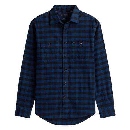Tommy Hilfiger Buffalo Check Shirt - Navy - XL