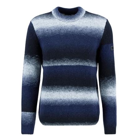 Barbour International B.Intl Vector Colour Block Crew Neck Jumper - Black - M