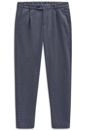 Bugatti Flexcity Pleated Trousers - Navy - 32/30