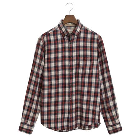 Gant Windblown Flannel Check Shirt - Multi - XL
