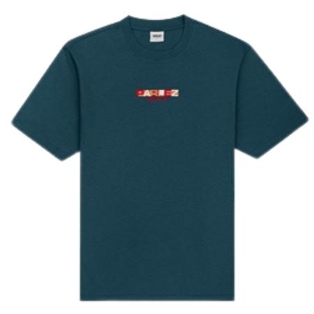 Parlez Bloc T-Shirt - Petrol Blue - L