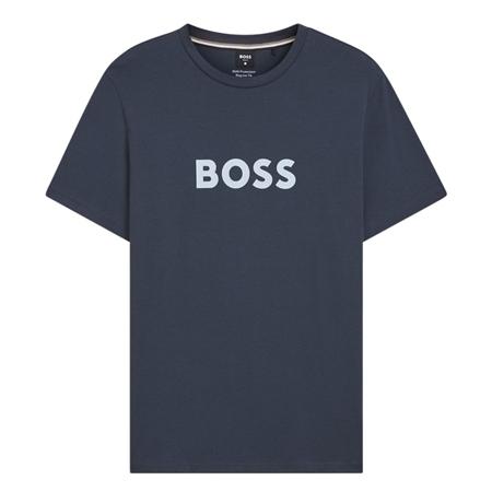 Boss Logo Cotton-jersey T-Shirt - Grey - XL