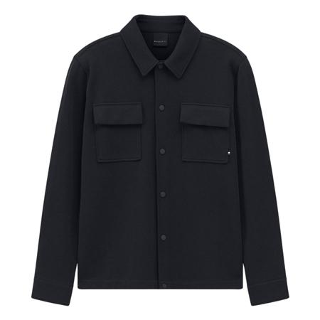 Bugatti Mens Knitted Shacket - Navy - L