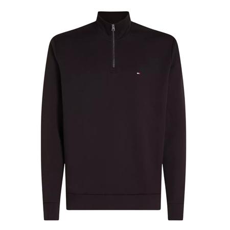 Tommy Hilfiger Essential Intechno Quarter-Zip Sweatshirt - Black - M