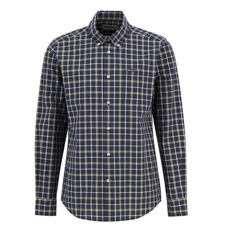 Barbour Bramham Checked Tailored Shirt - Navy - L