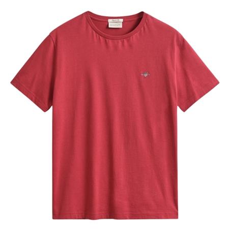 Gant Regular Shield T-Shirt - Red - S