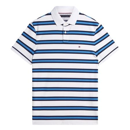 Tommy Hilfiger 1985 Regular Striped Polo Shirt 0fk - Blue - M