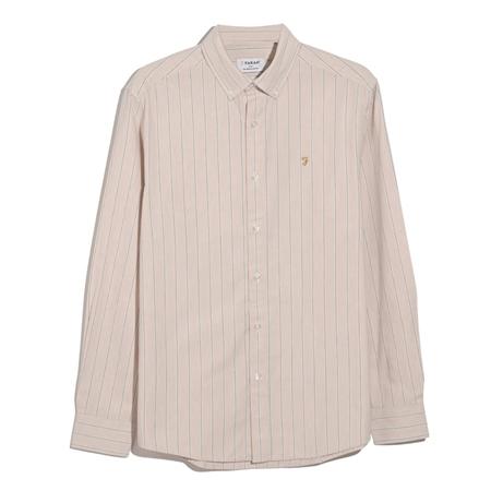 Farah Steen Wide Stripe Shirt - Pink - S