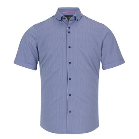 6th Sense Short Sleeve Printed Shirt Per 28 - Navy - L