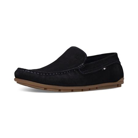 Bugatti Tao Slip On Mocassin Shoes - Navy - 46