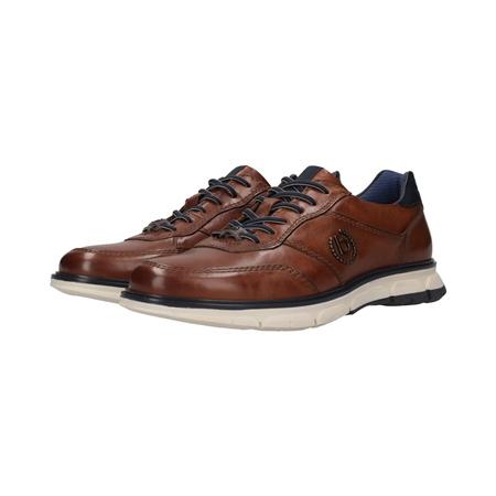 Bugatti Don Leather Lace Up Shoes - Cognac - 42