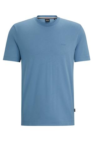 Boss Thompson Cotton-jersey T-shirt - Blue - XL
