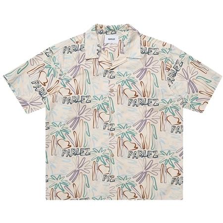 Parlez Cove Short Sleeve Shirt - Beach Print - M