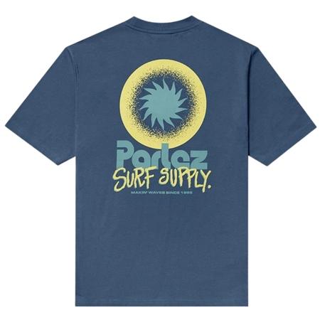 Parlez Winston T-Shirt - Lagoon Blue - M