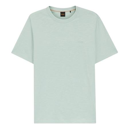 Boss Tegood Cotton T-shirt - Turquoise Blue - XL