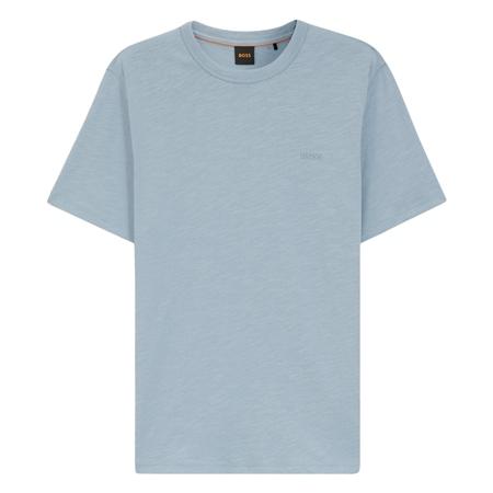 Boss Tegood Cotton T-shirt - Blue - M