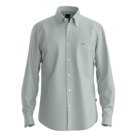 Boss Button Down Oxford Shirt - Blue - L