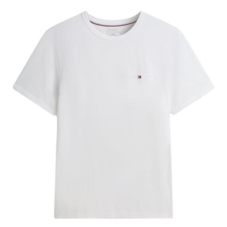 Tommy Hilfiger Seasonal Essential Slub Cotton T-shirt - White - M
