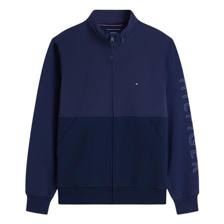 Tommy Hilfiger Performance Graphic Full Zip Jacket - Navy - M
