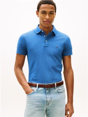 Tommy Hilfiger 1985 Slim Polo Shirt - Blue - 2XL
