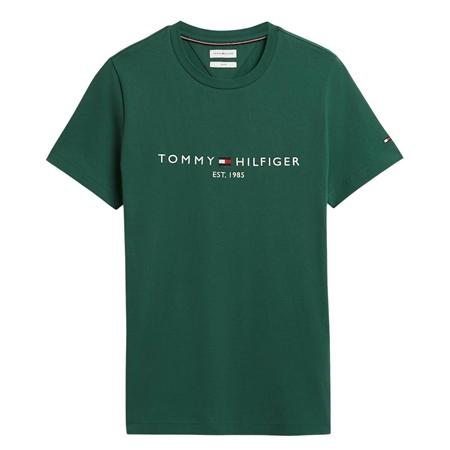 Tommy Hilfiger Tommy Logo Slim Fit T-shirt - Green - M