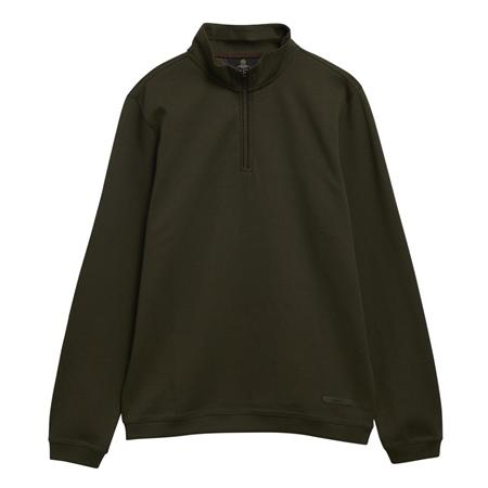 Barbour Guy Half Zip Sweatshirt - Green - M