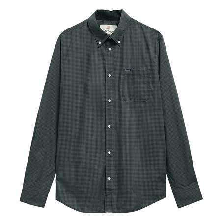 Barbour Harbourwall Tailored Gingham Shirt - Green - 2XL