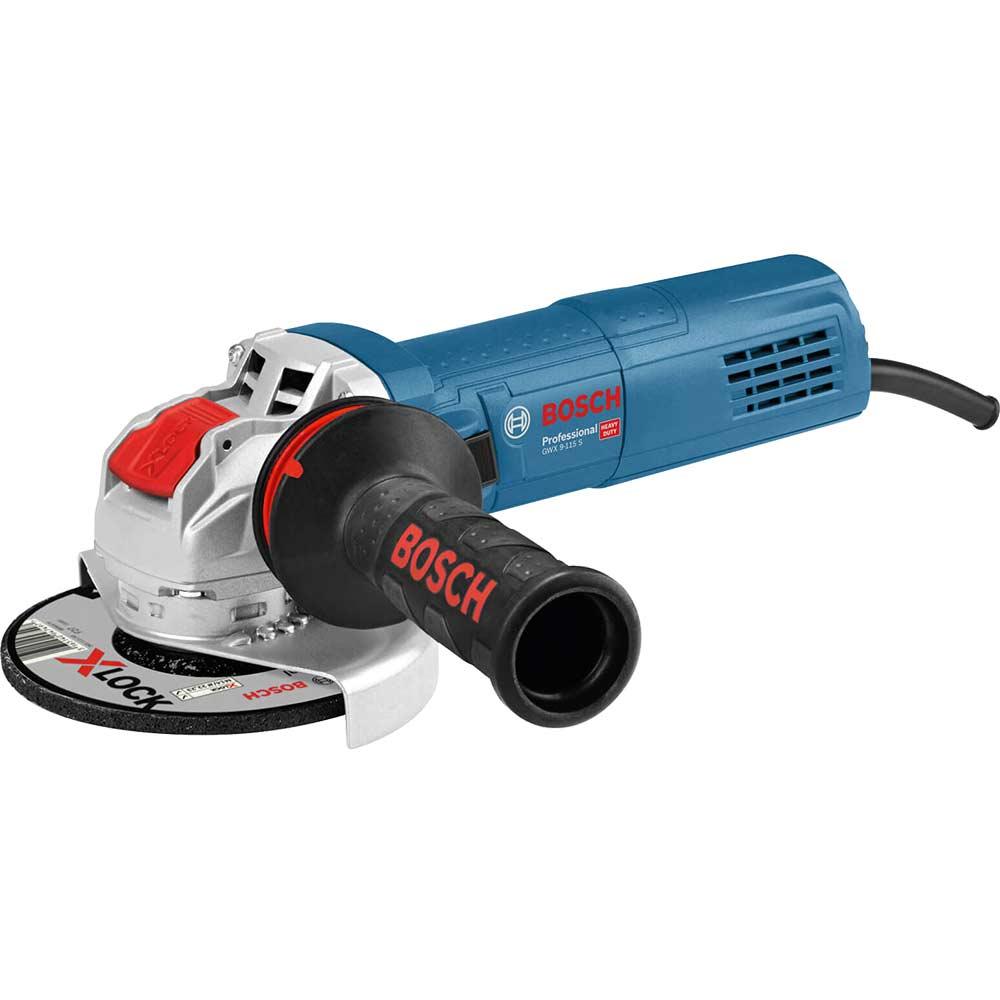 Bosch GWX 9-115 S X Lock Angle Grinder 115mm 110v