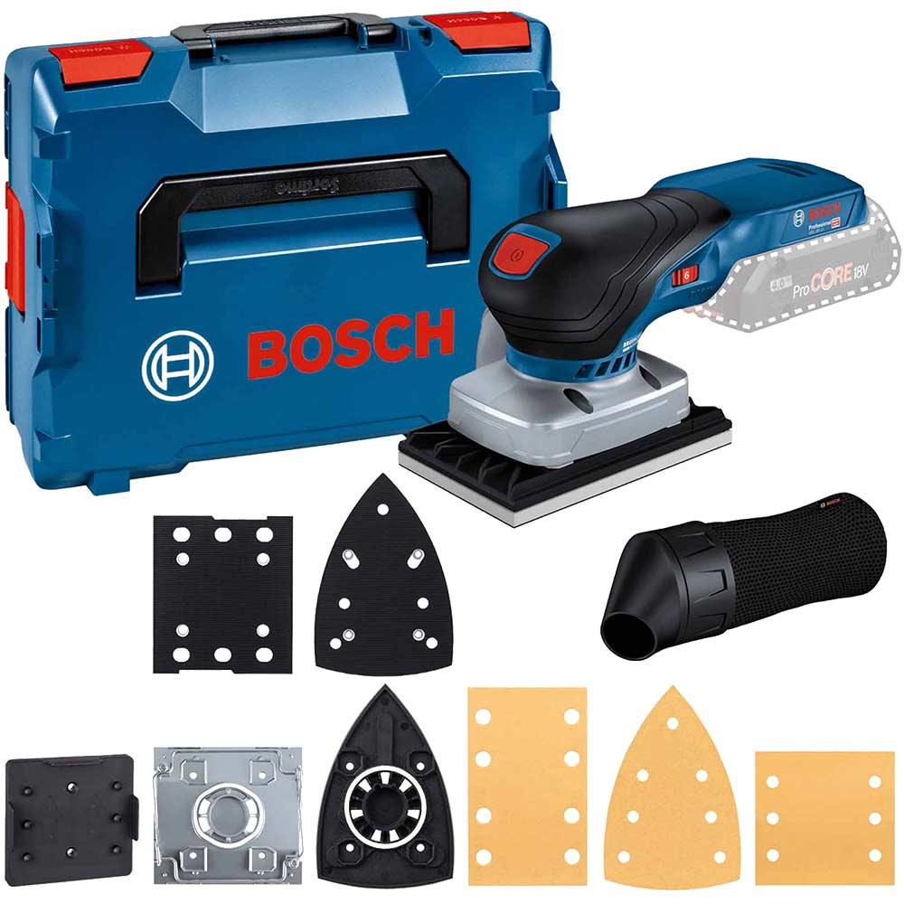 Bosch GSS 18V-13 18v Cordless Brushless Multi Sander No Batteries No Battery Charger Case & Accessories