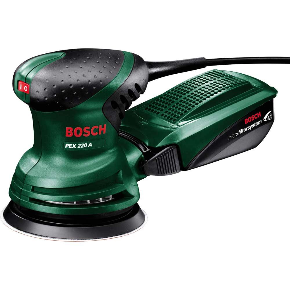 Bosch PEX 220 A Orbital Disc Sander 125mm 240v