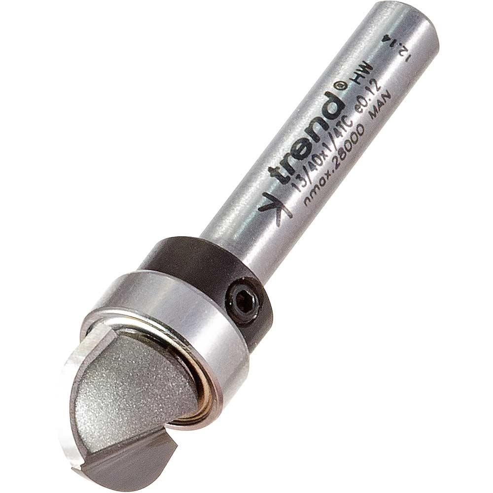 Trend Radius Bearing Guided Router Cutter 12.7mm 9.5mm 1/4"
