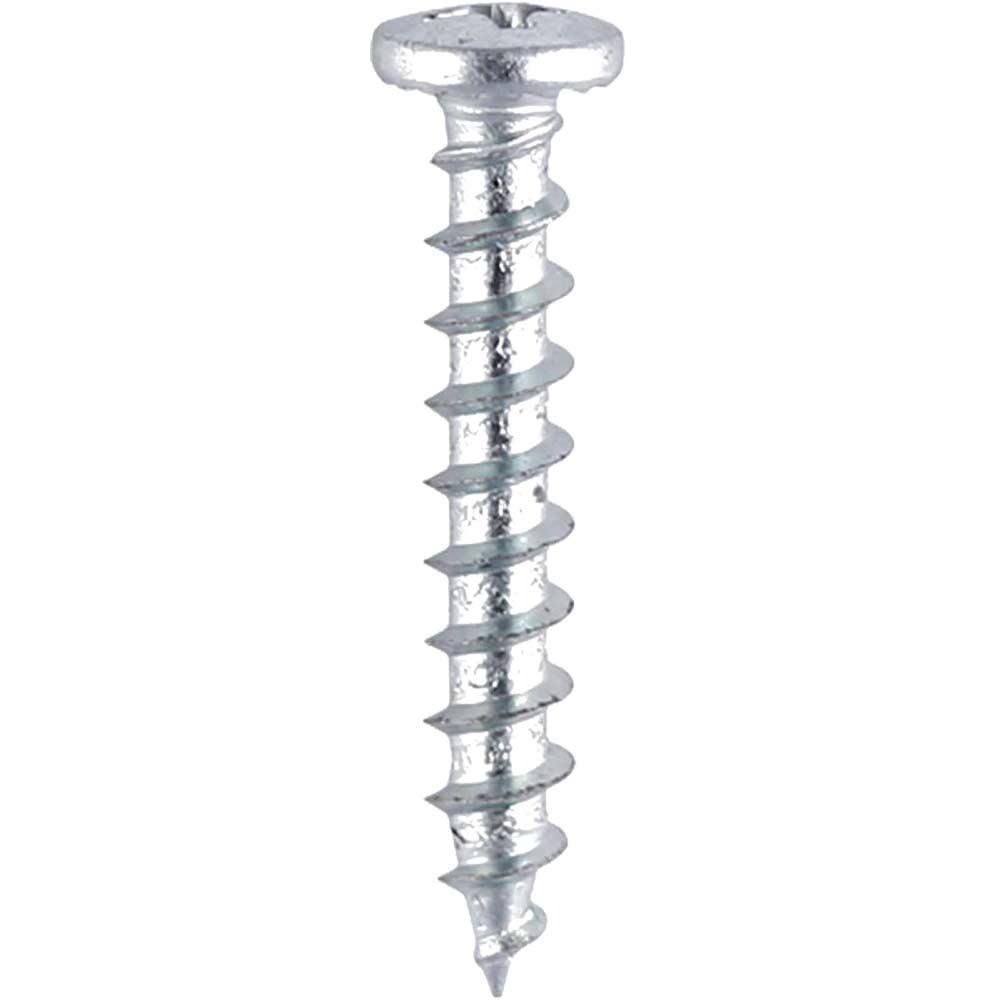 Pvc Window Screws Shallow Pan BZP