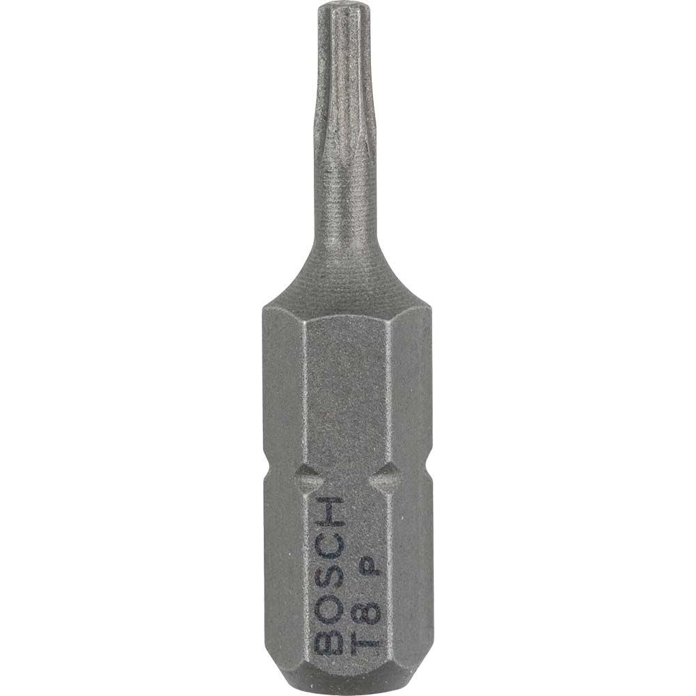 Bosch Extra Hard Torx Screwdriver Bit T8 25mm Pack of 3