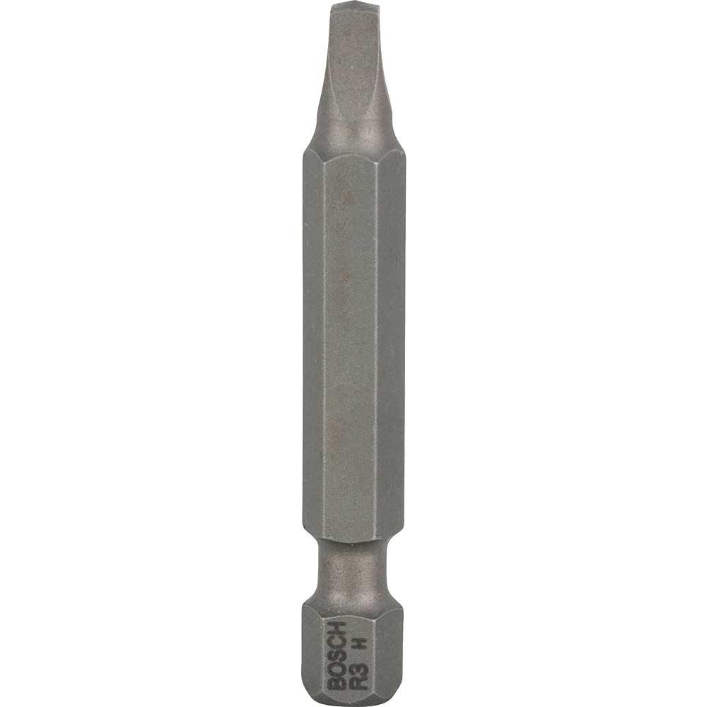 Bosch Square Extra Hard Robertson Screwdriver Bit R3 Square 50mm Pack of 3