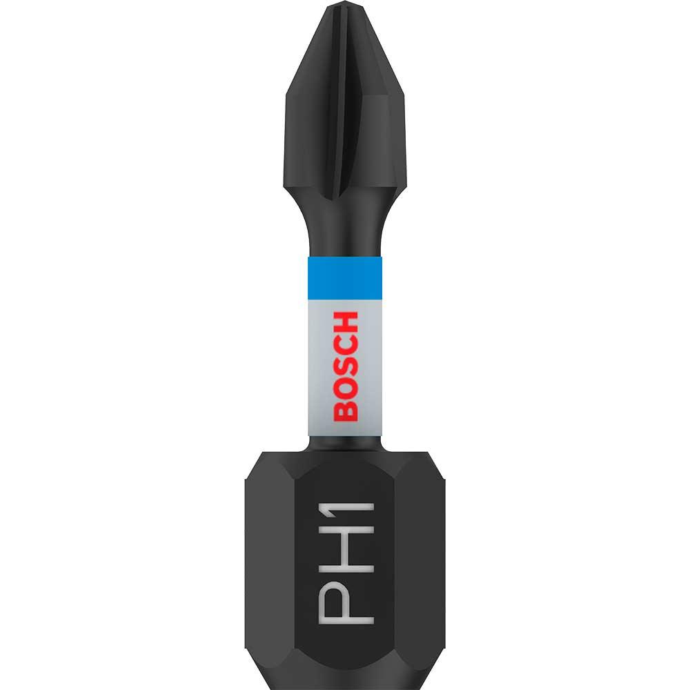 Bosch PRO Impact Control Torsion Philips Screwdriver Bits PH1 25mm Pack of 2