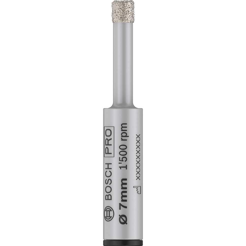 Bosch PRO Ceramic Dry Tile Drill Bit 7mm 33mm Pack of 1