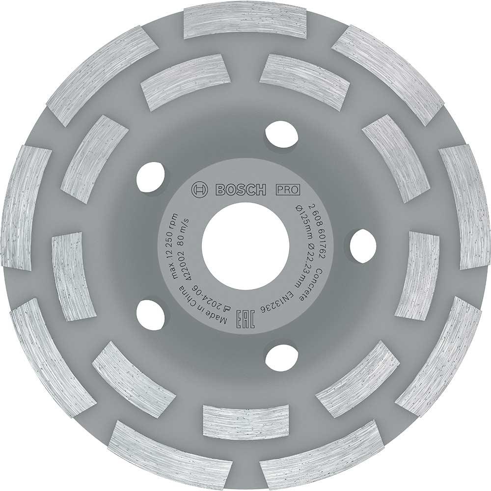 Bosch PRO Long Life Diamond Grinding Head for Concrete 125mm 125mm
