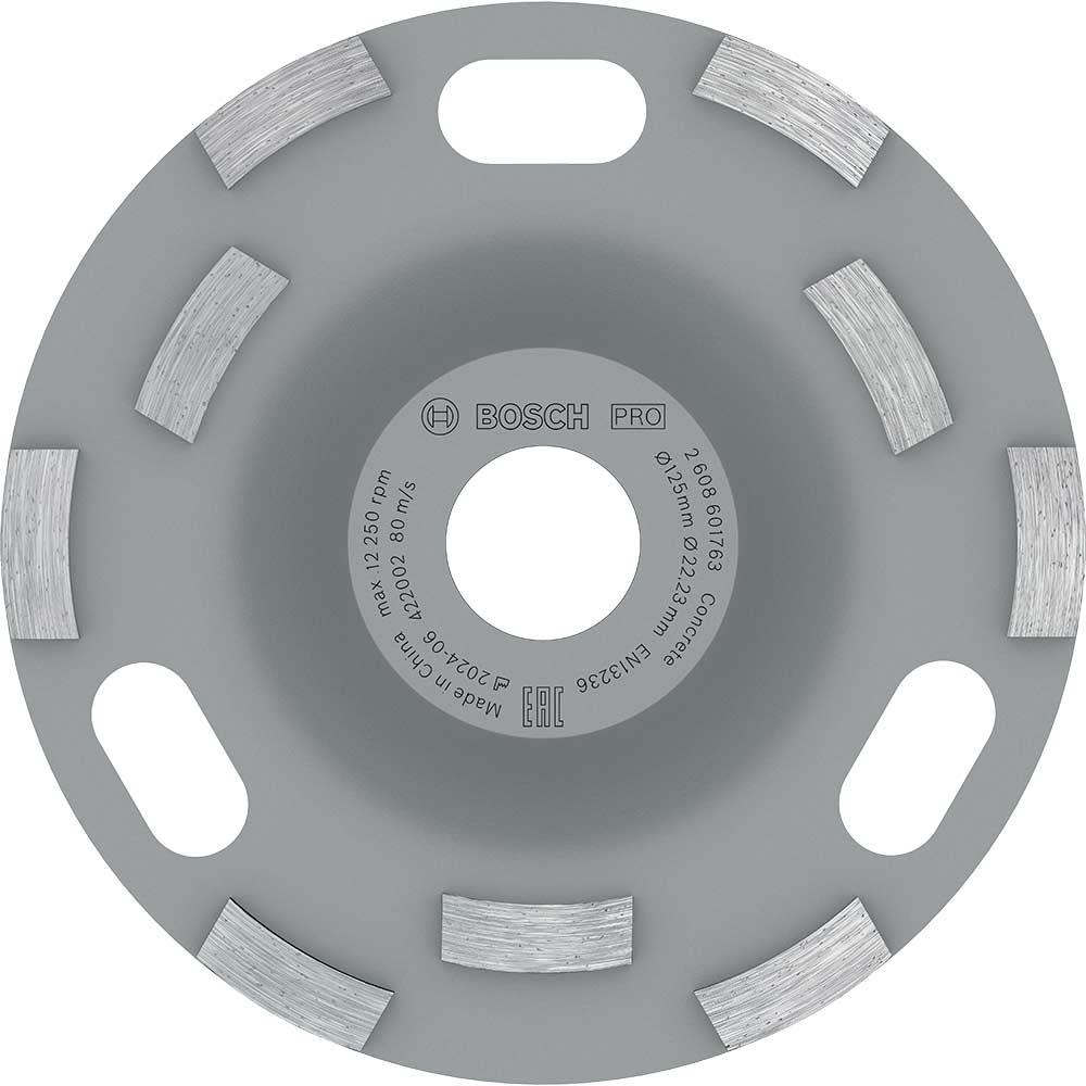 Bosch PRO High Speed Diamond Grinding Head for Concrete 125mm